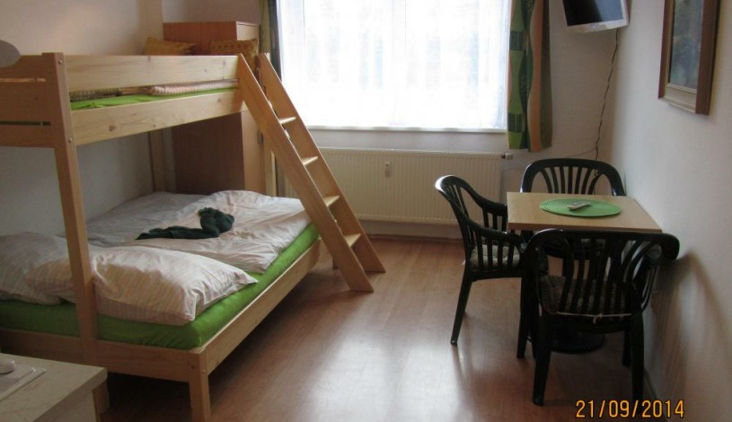 Apartmány Červenohorské sedlo Loučná nad Desnou - Třílůžkový pokoj - patrová postel